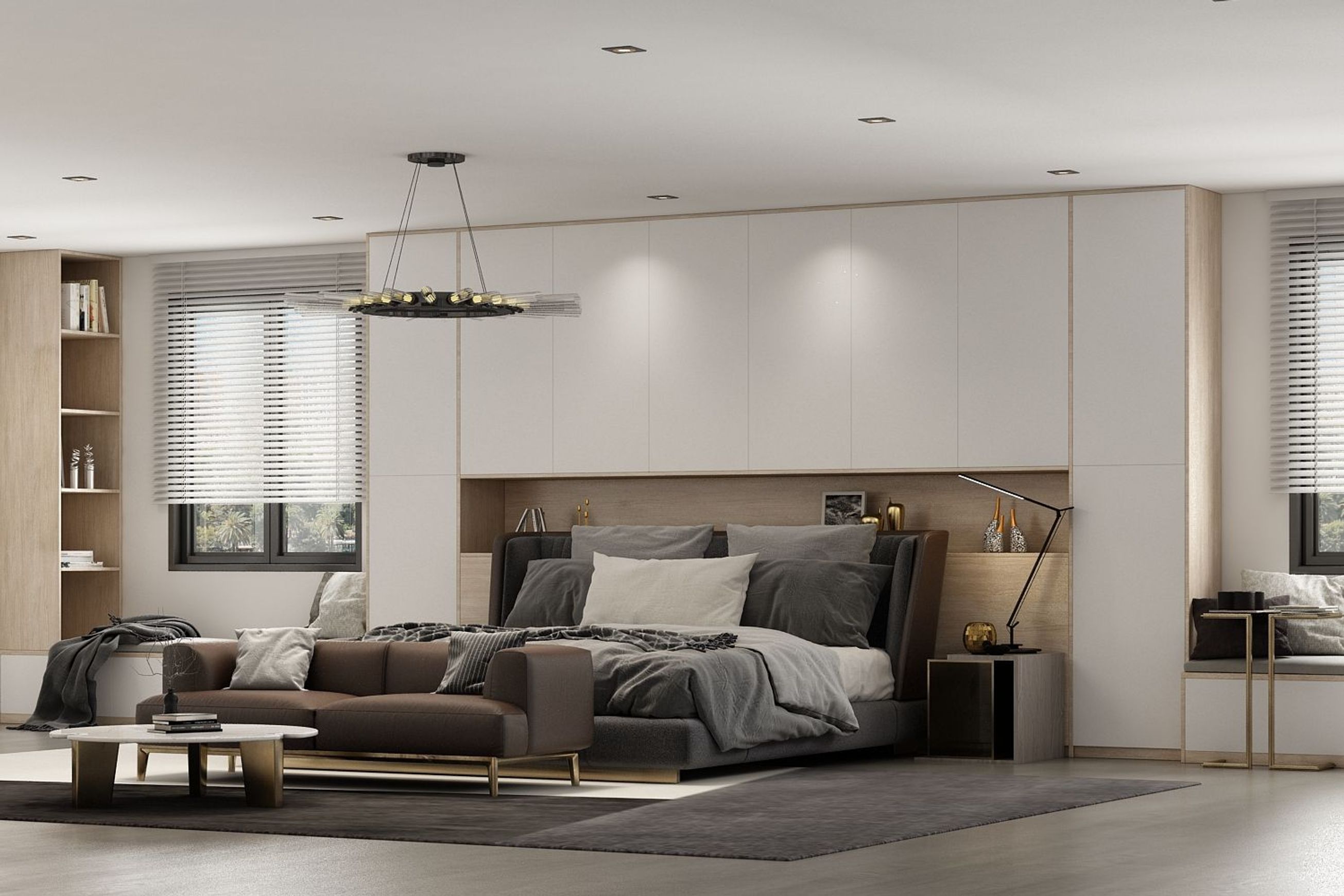 LIGHT Bedroom Over-The-Bed Storage