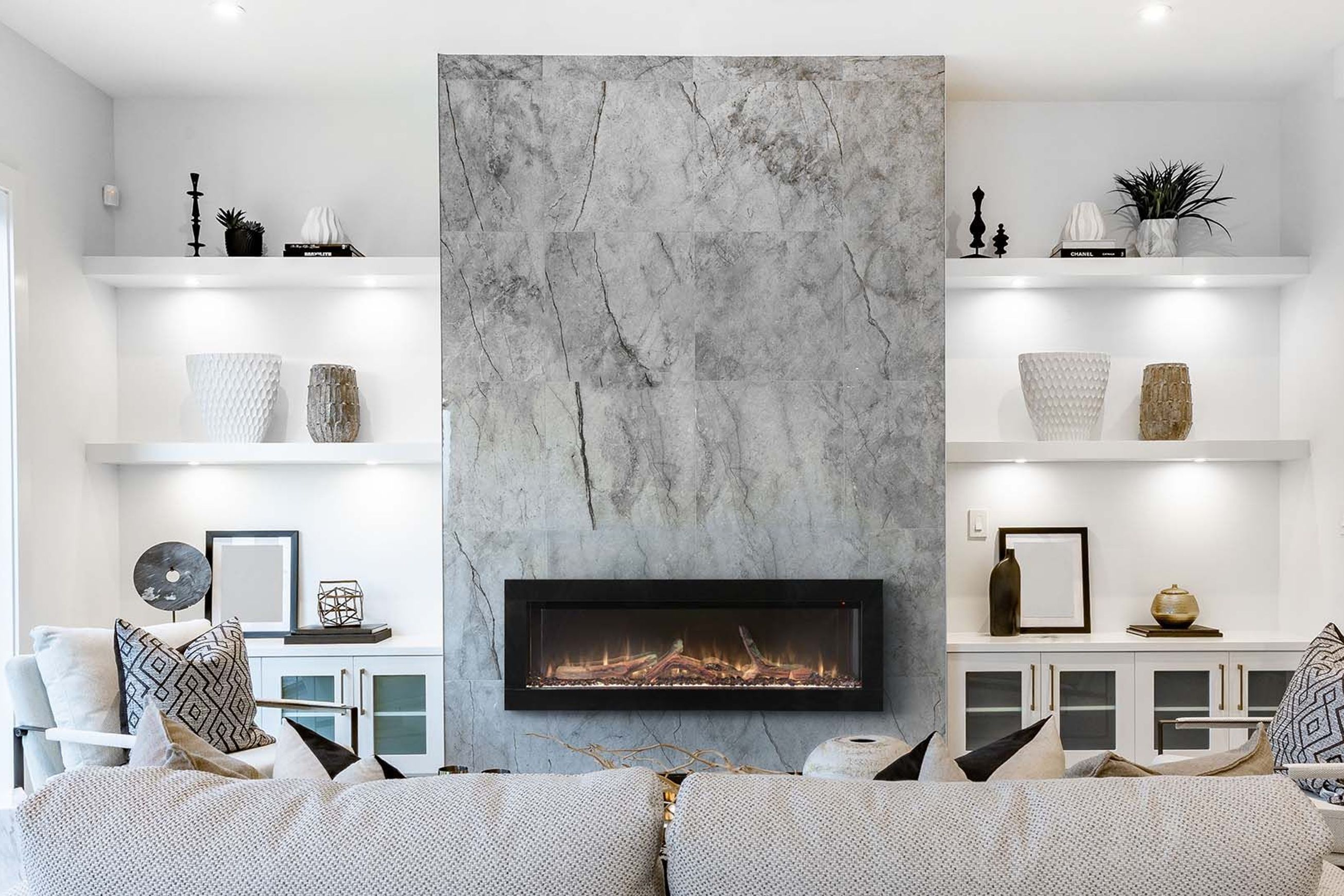 Ambe Linear50 Deep Electric Fireplace