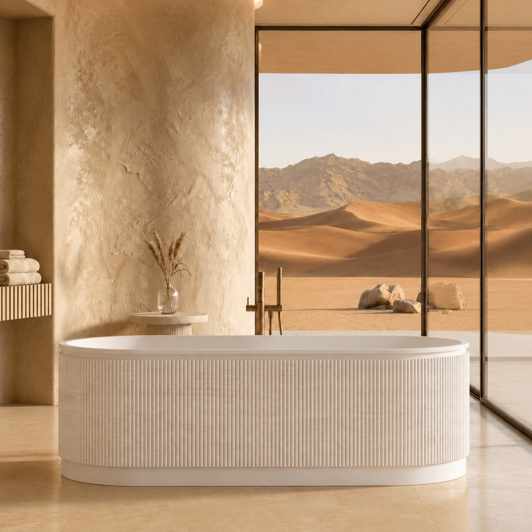 Desert Rock Oasis 1700mm Bath - DRB001 1700