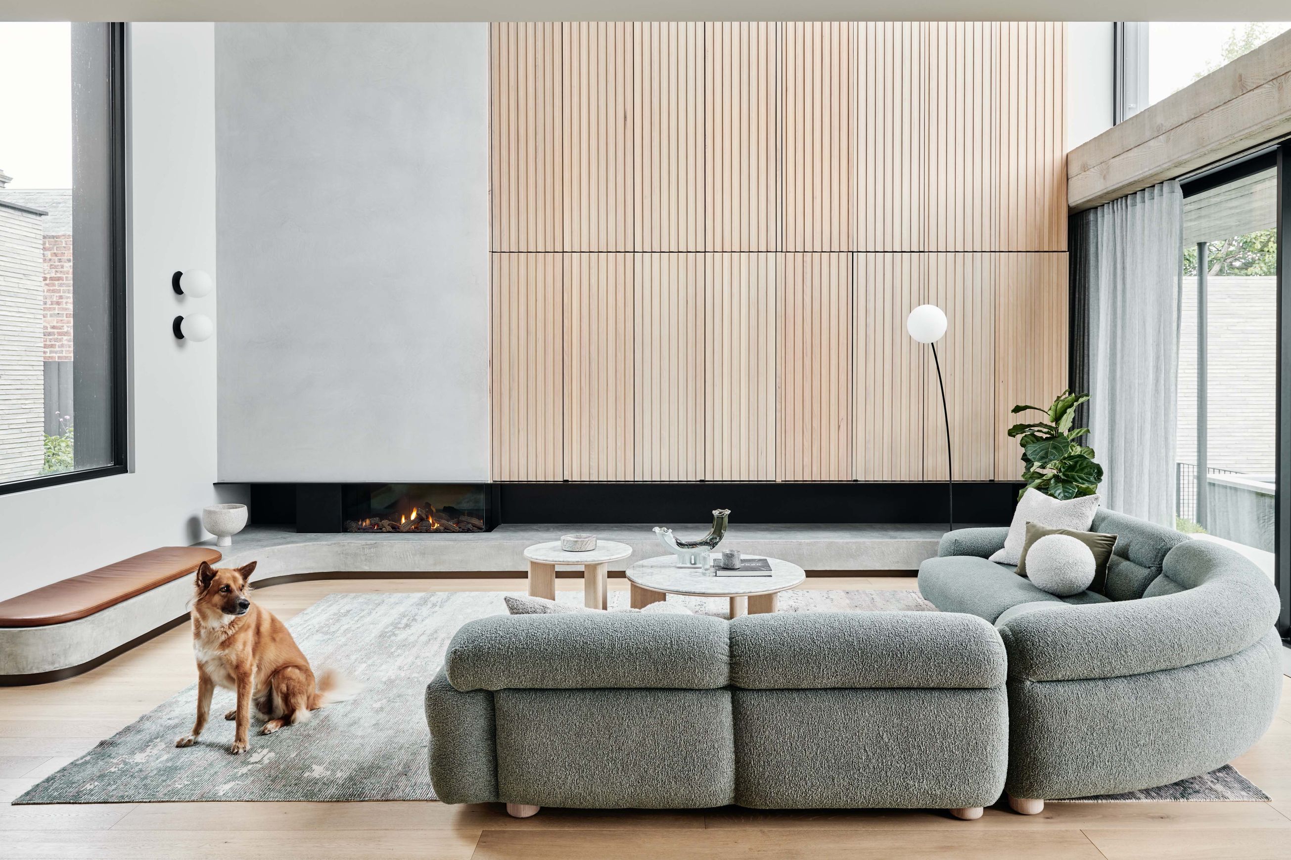 MODE KS1150 Corner Gas Fireplace