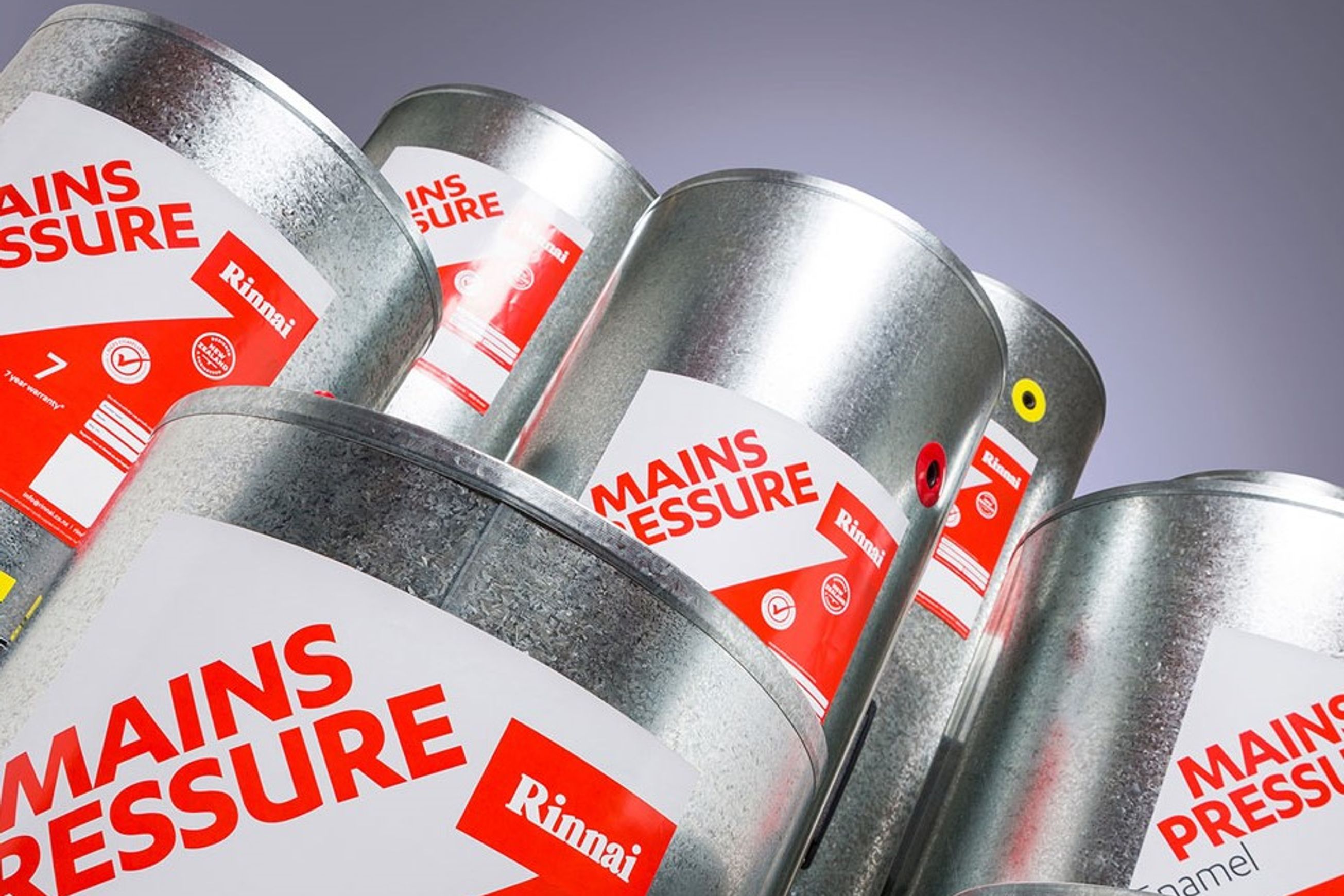 Rinnai Enamel Mains Pressure Indoor Hot Water Cylinder