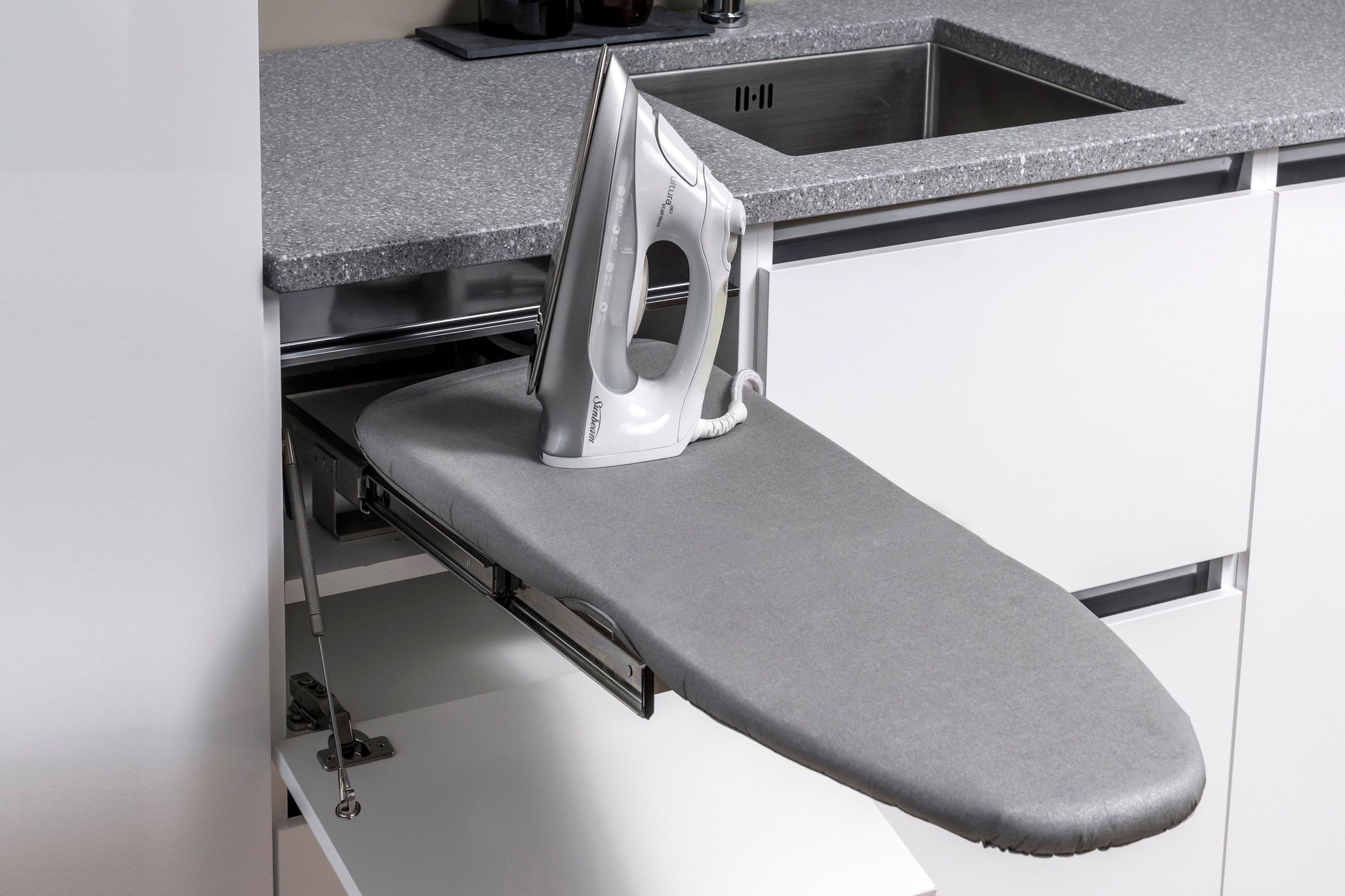 Pull-Out Ironing Board & 450 Laundry Drawer