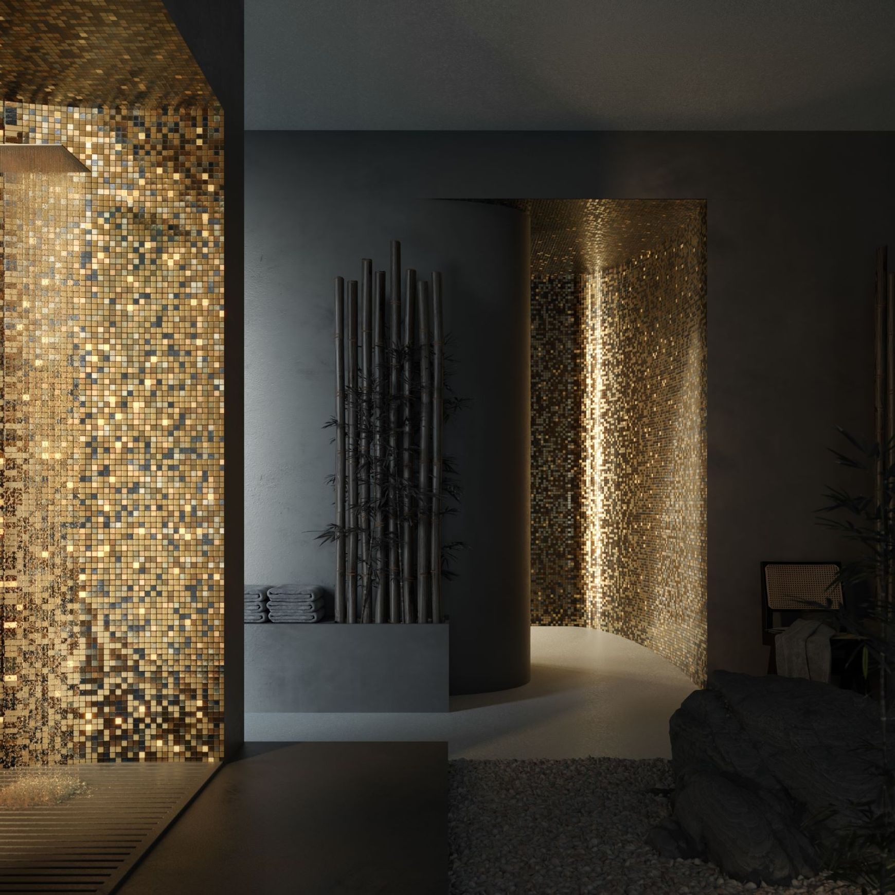 Alexander | Gold Mosaics Collection by Ezarri
