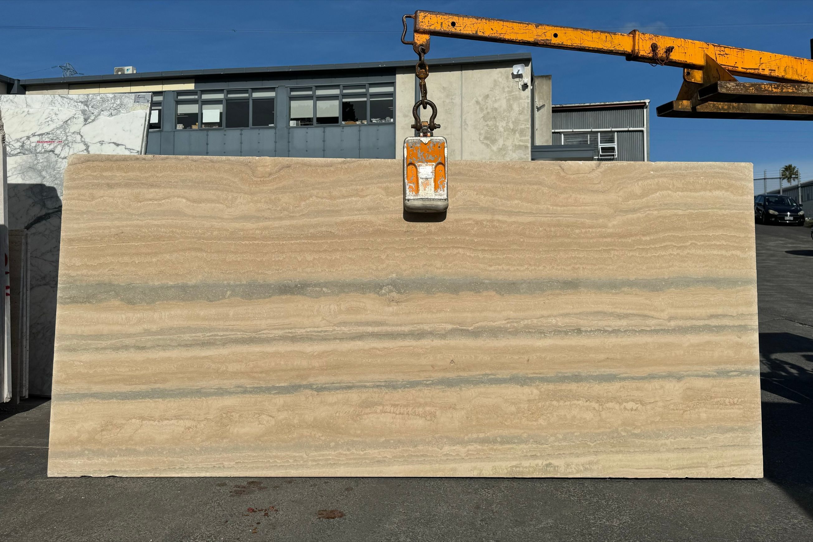 Silver Blue VC | Travertine