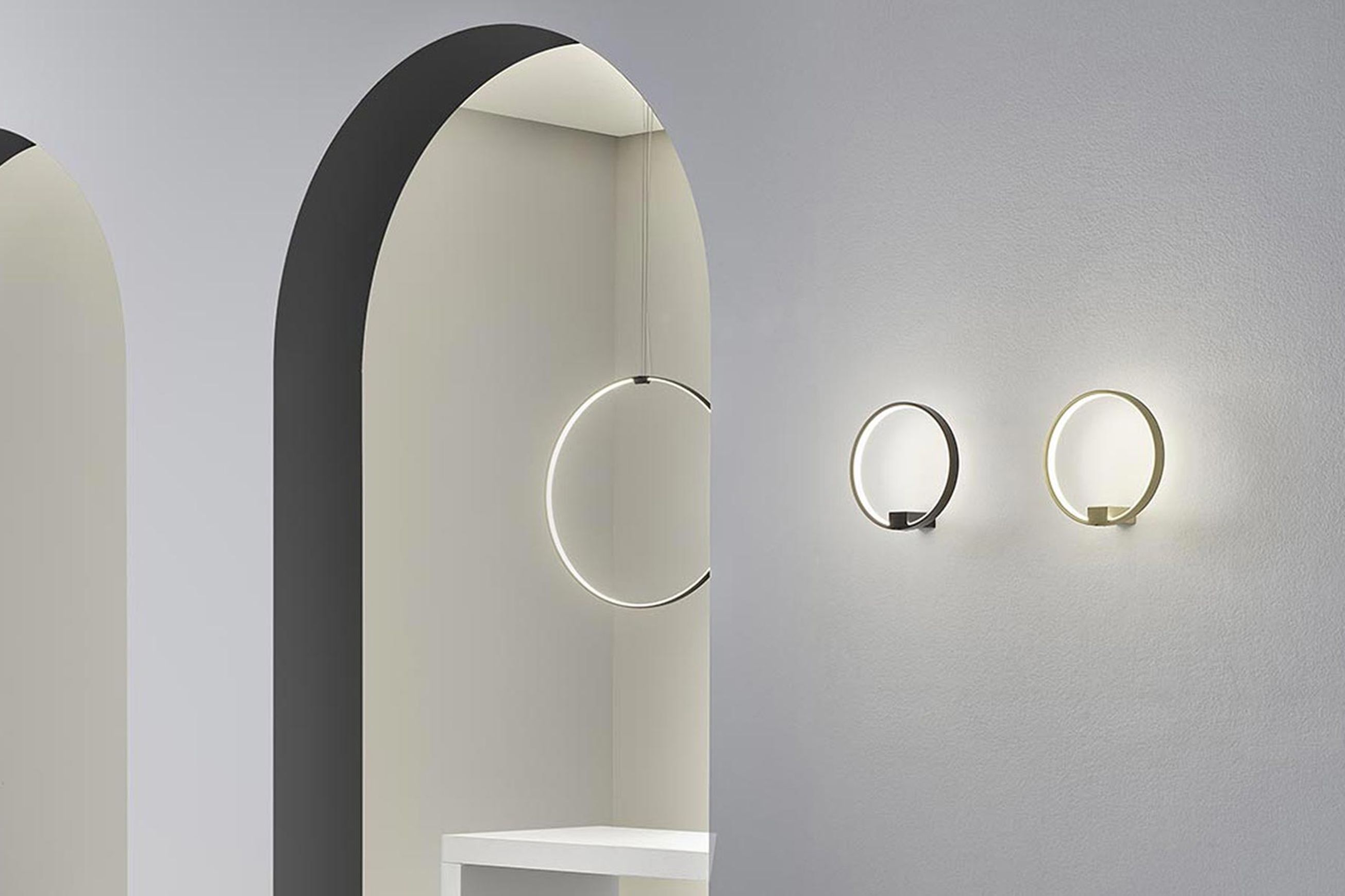 Zero Round Wall Suspension Lamp