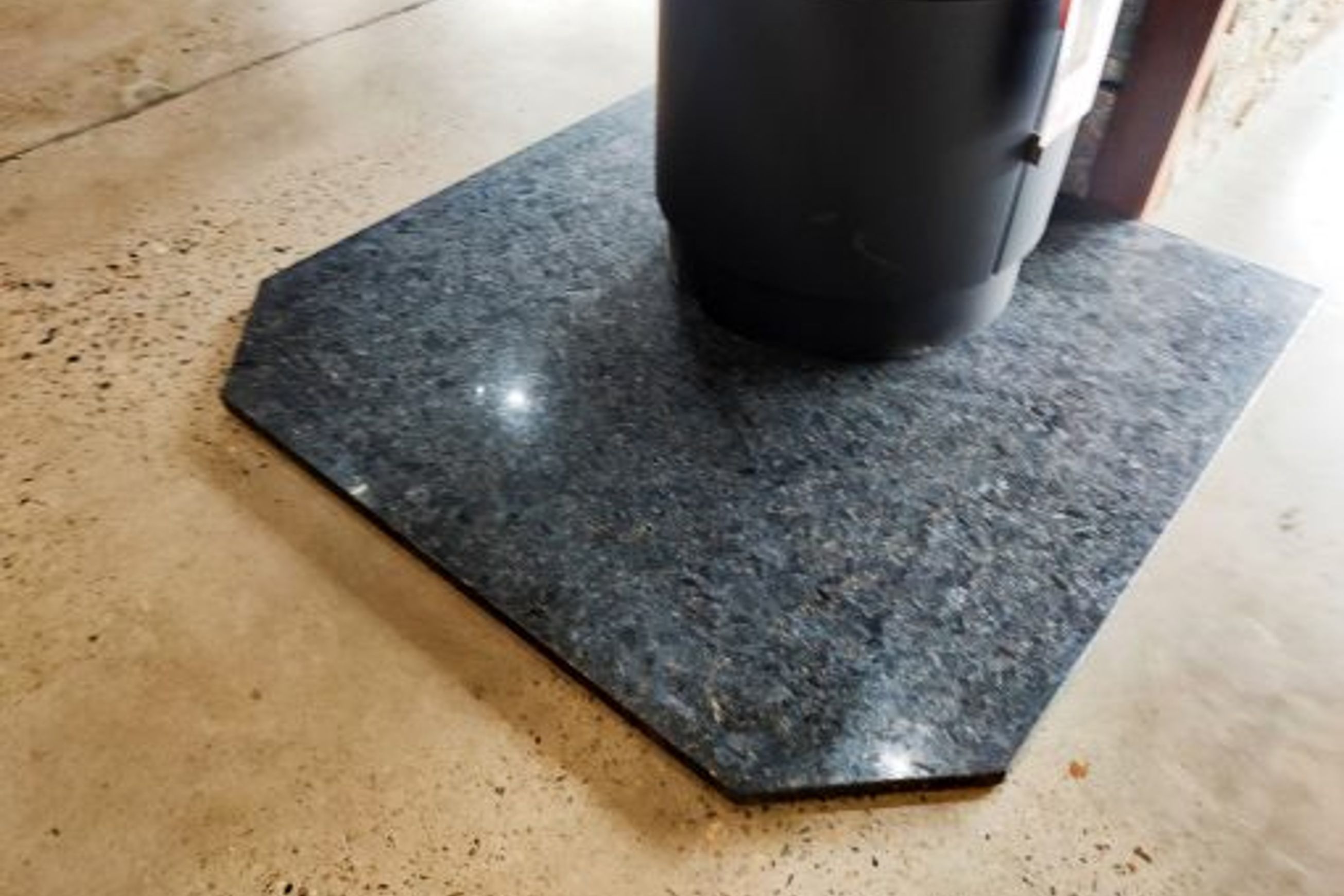 Foundry 1200 x 1200 Flat Wall Granite Hearth