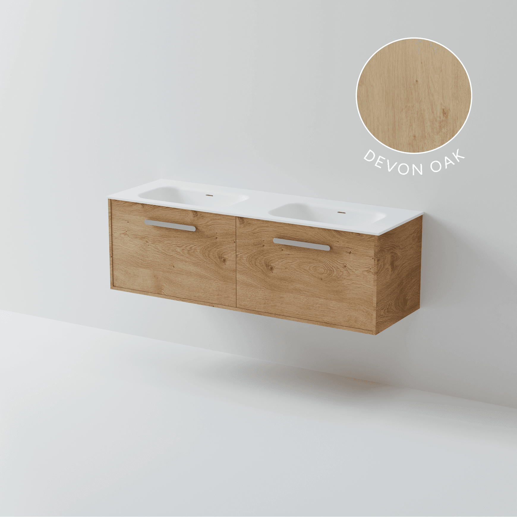 Hako 1500 Double Inset Basin Vanity
