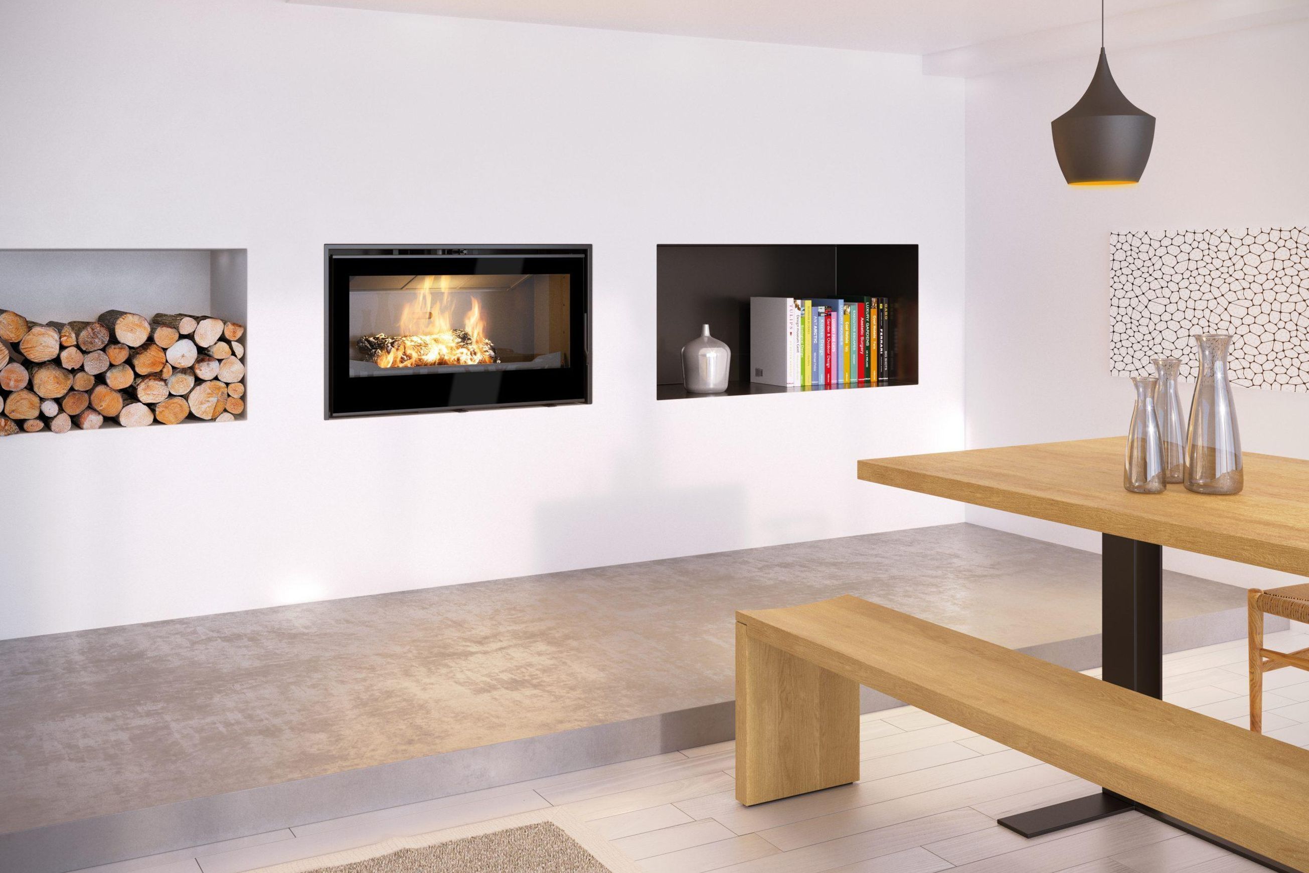 Axis L1000 Single Sided Zero Clearance Fireplace
