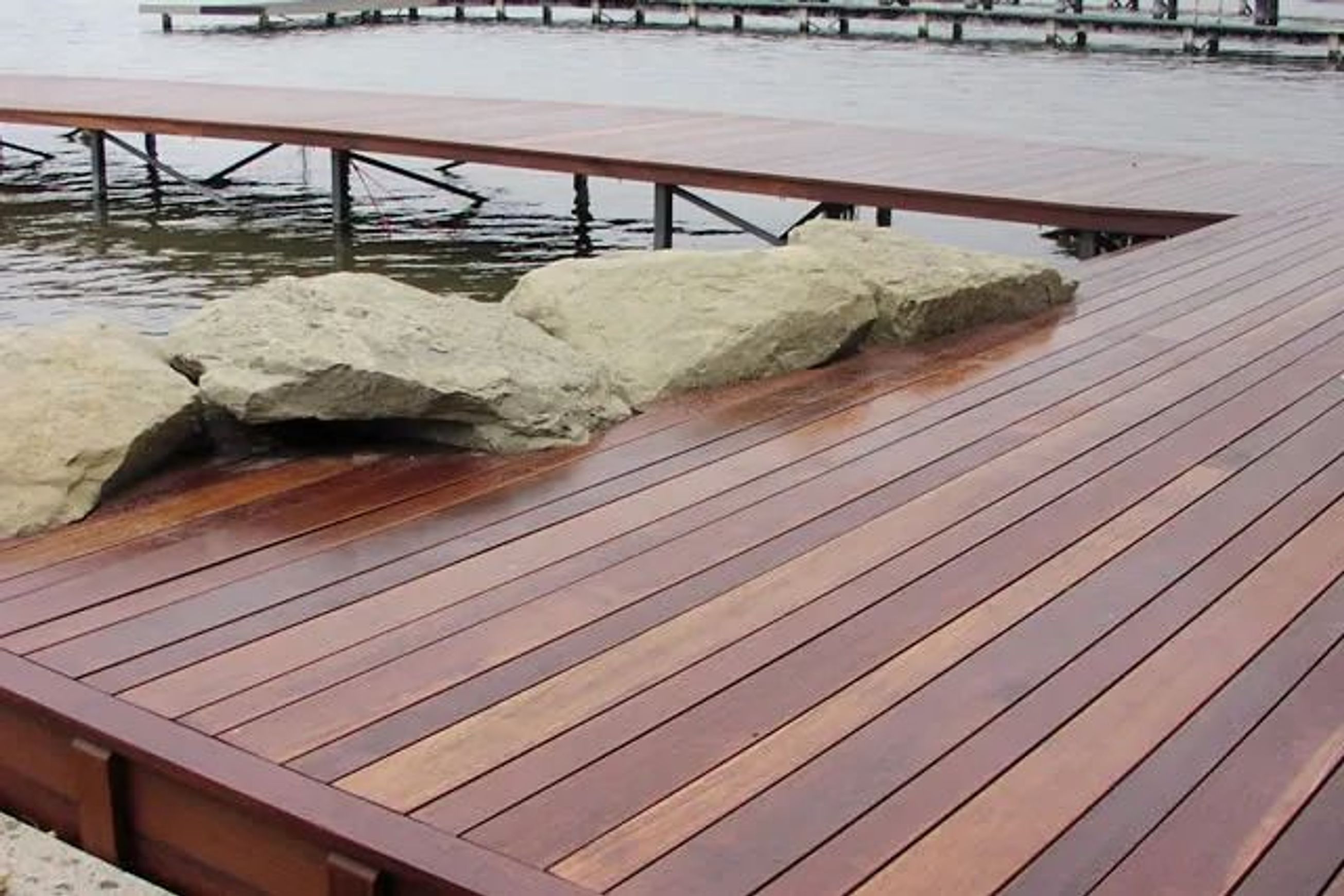 Royal Reds Decking