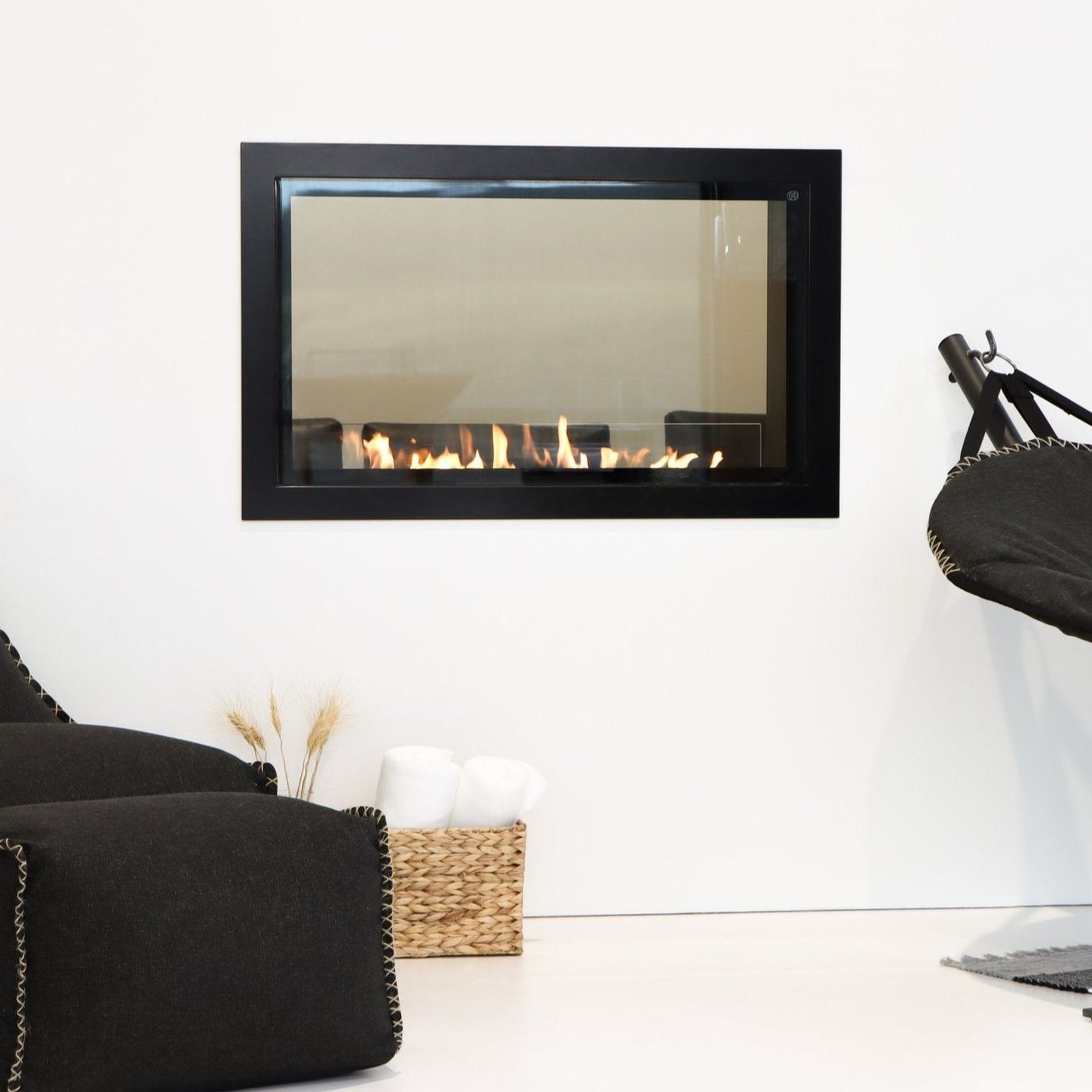 Decoflame Montreal Clear BEV Net Zero Fireplace
