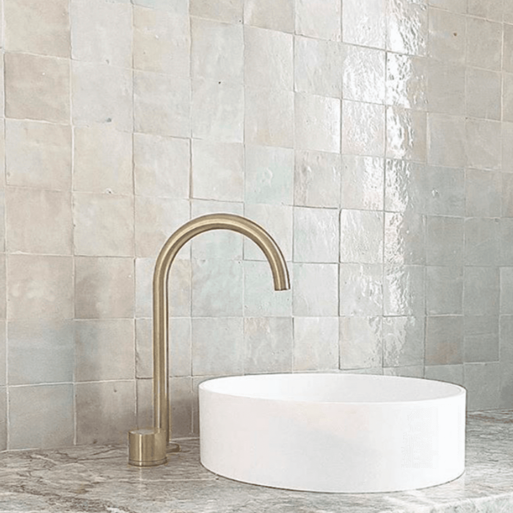 Moroccan Zelige Bianco Casa