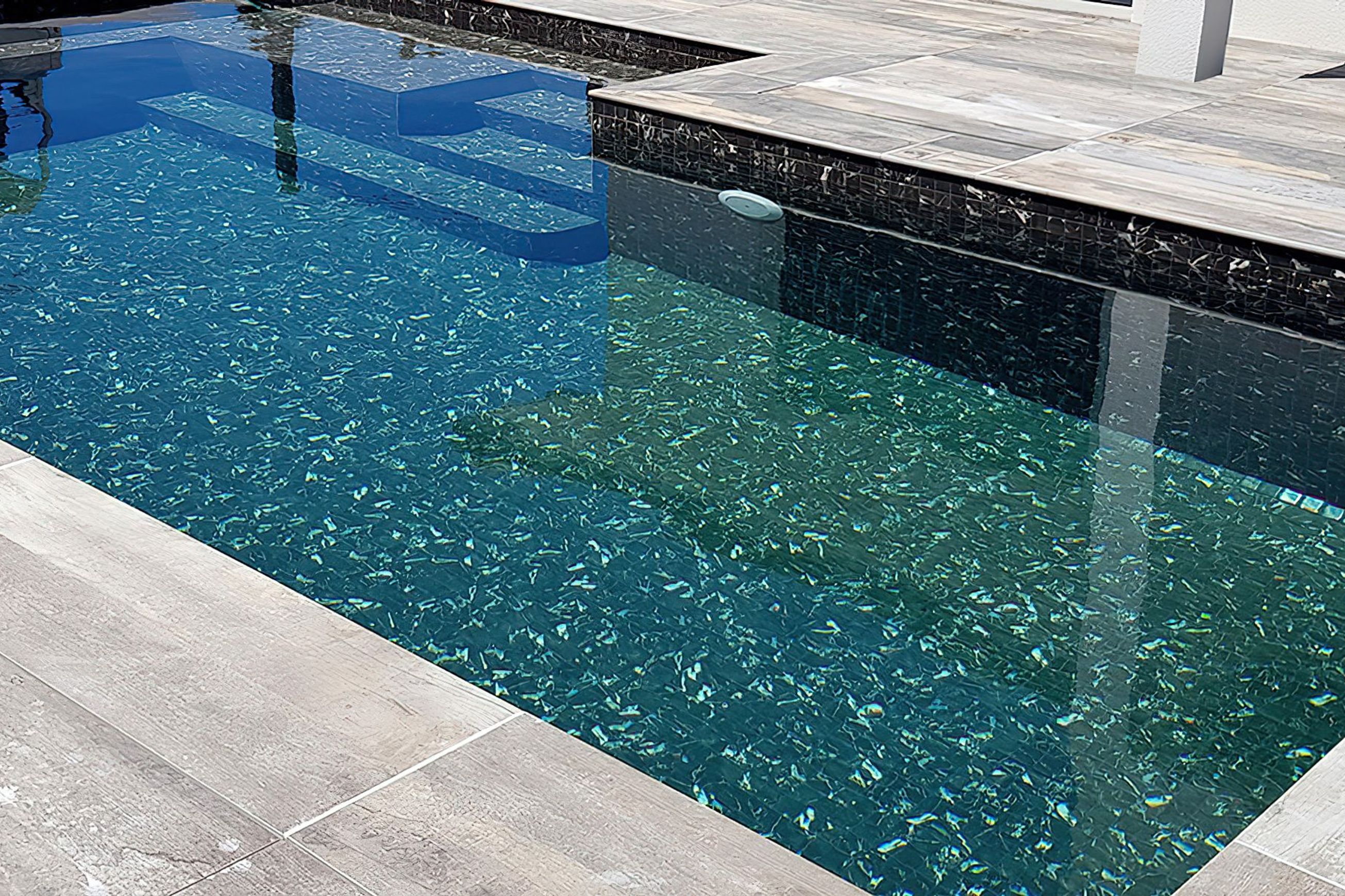 Black Marble Tile | 50mm Zen Collection by Ezarri