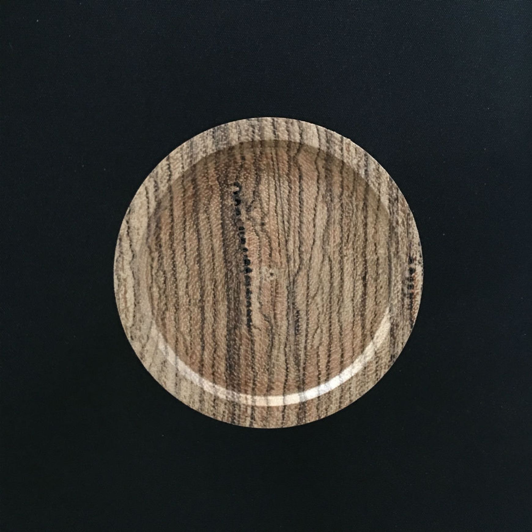 Plat Full Round - Timber Door Handle - TDH006a