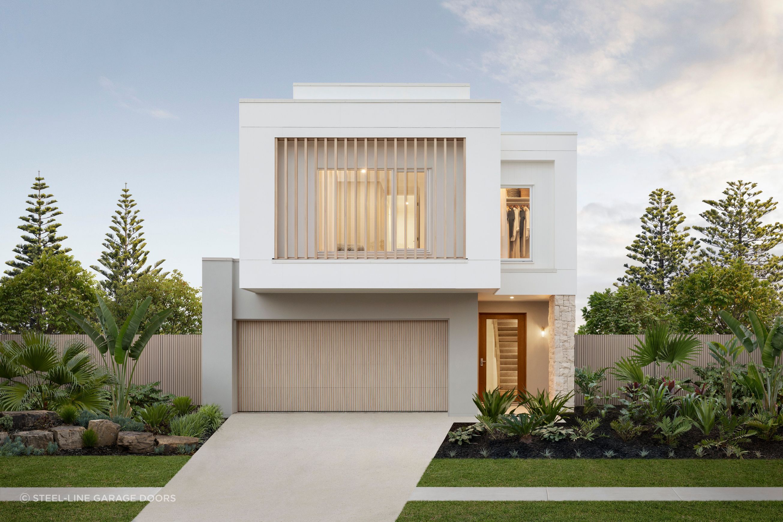 Batten Sectional Garage Door