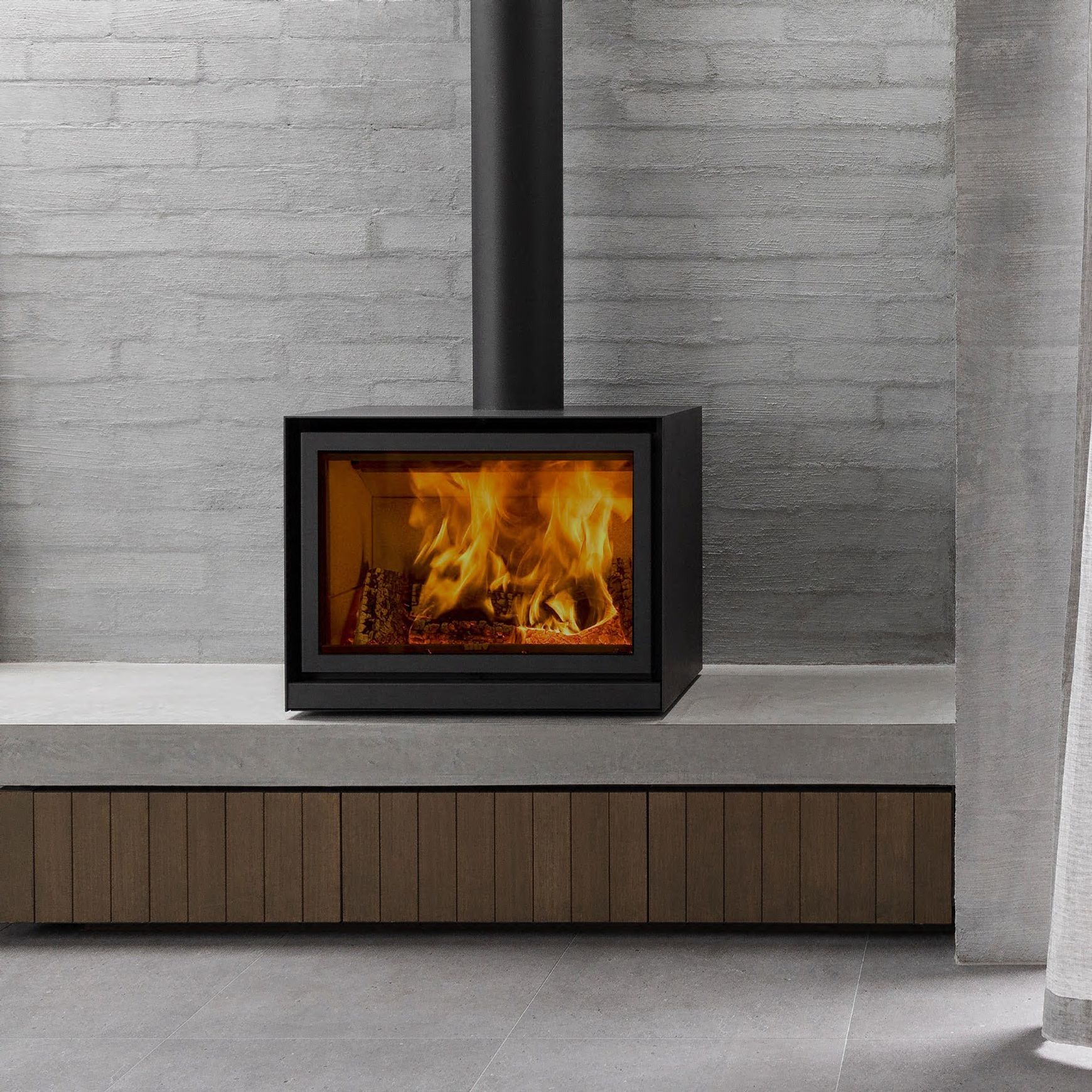 STUV 16 - 78 - Cube Fireplace