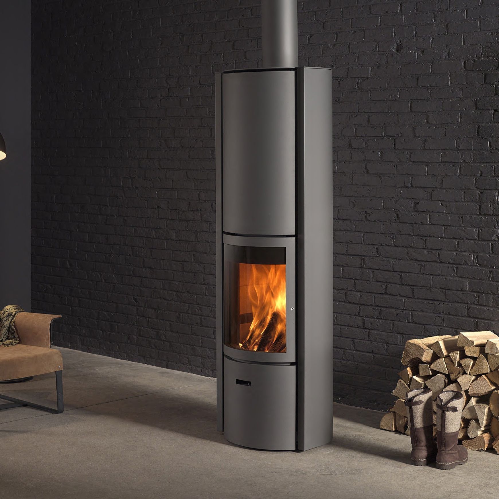 STUV 30 High Fireplace