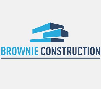 Brownie Construction professional logo