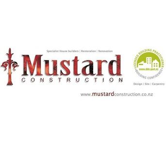 Mustard Construction professional logo