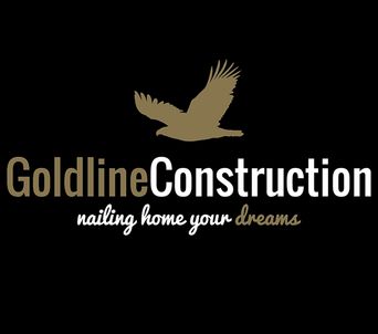 Goldline Construction professional logo