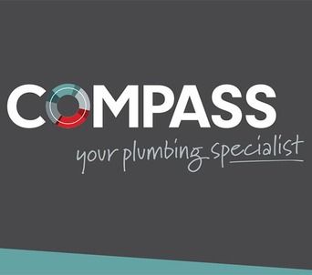 Compass Plumbing professional logo