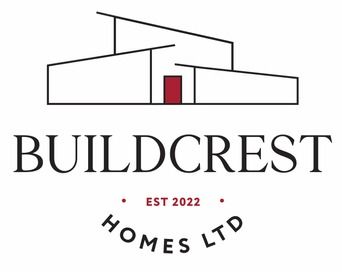 Build Crest Homes professional logo