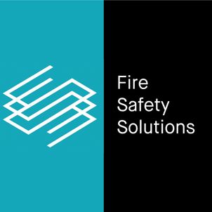 Fire Safety Solutions professional logo