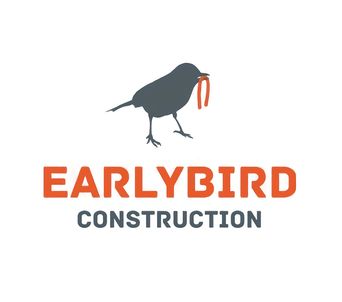 Earlybird Construction professional logo
