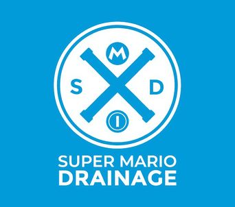 Super Mario Drainage professional logo
