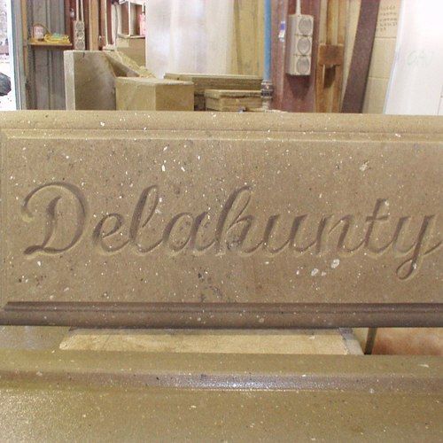 Natural Stone Custom Signage Solutions