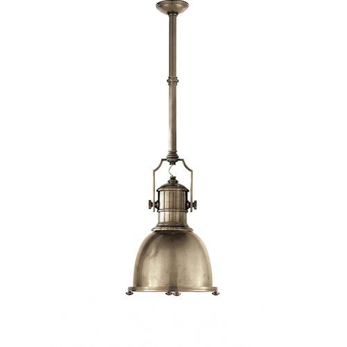 Country Industrial Pendant by Visual Comfort