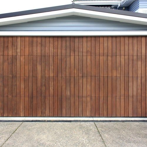 Shiplap Timber Garage Door