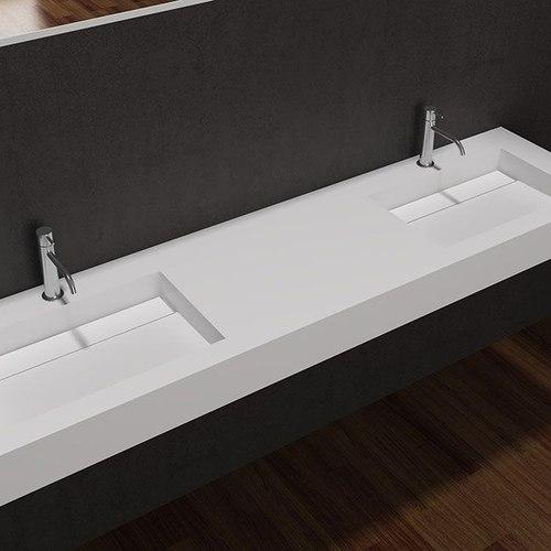 Facile 1800 Double Wall Hung Basin - Bathroom Vanity