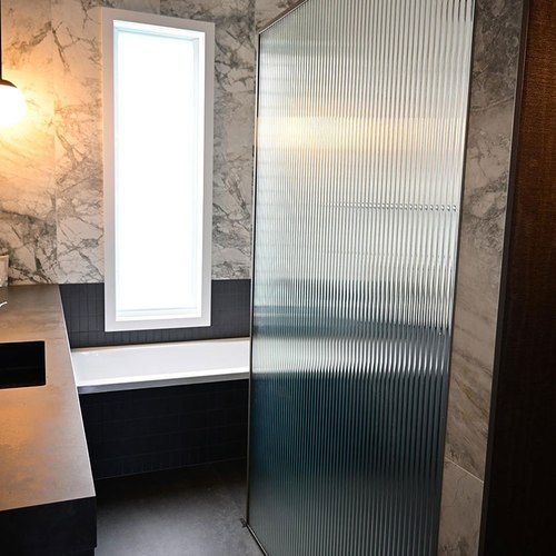 Haynes Glass Fluted Showers & Screens