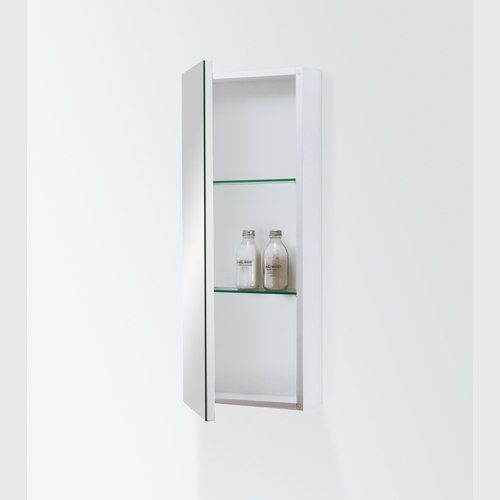 Mirror Cabinet 300, 1 Door, 2 shelves