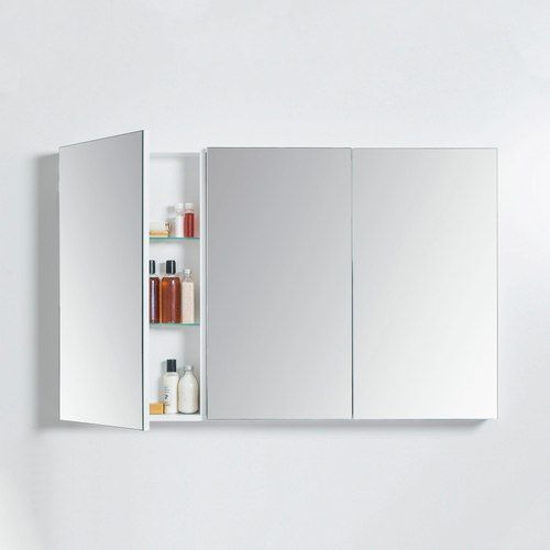 Mirror Cabinet 1200, 3 Doors, 4 Shelves