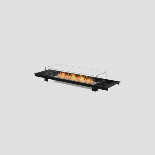 Linear Curved 65 Biofuel Outdoor Fire Pit Kit EcoSmart+