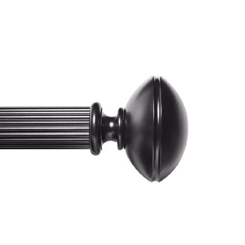 Camellia Finial 40mm Reeded Rod