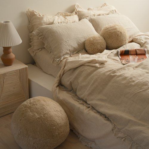 Sheepskin Ball Cushion - Large