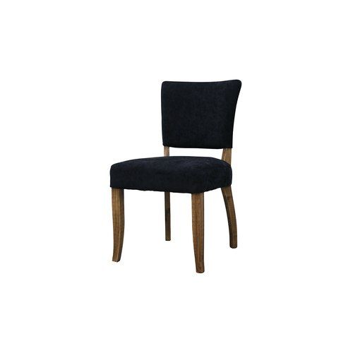 Crane Fabric Dining Chair - Black
