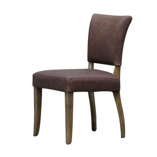 Crane Leather Dining Chair - Brown