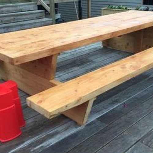 3 INCH Mac BBQ Style Table