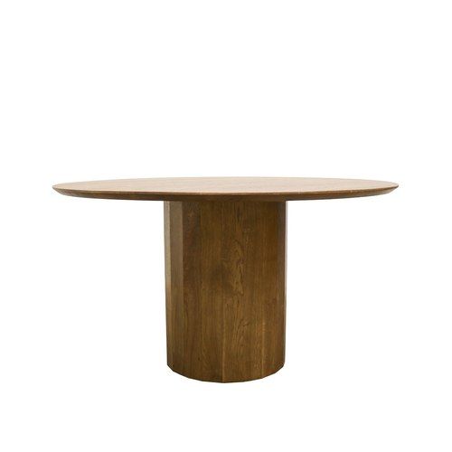Chicago Oak Round Dining Table