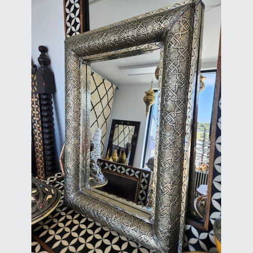 Miriam Silver Mirror (Alhambra)