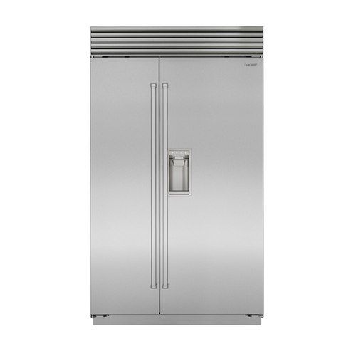 122cm Classic Side-by-Side Refrigerator Freezer with Water & Ice Dispenser