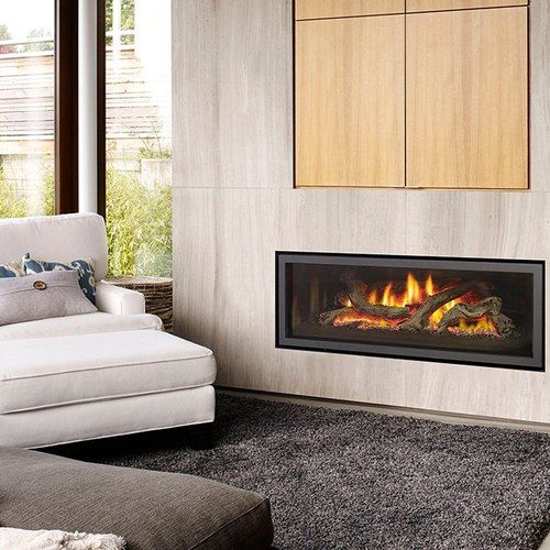 Regency GF1500L - Extra Large Gas Fireplace with Log Firebed