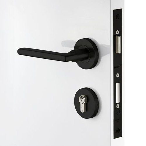 Lagos Stainless Steel Entrance Lever Set