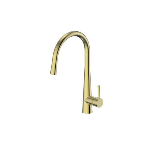 Galiano Pull-Down Sink Mixer Brushed Brass