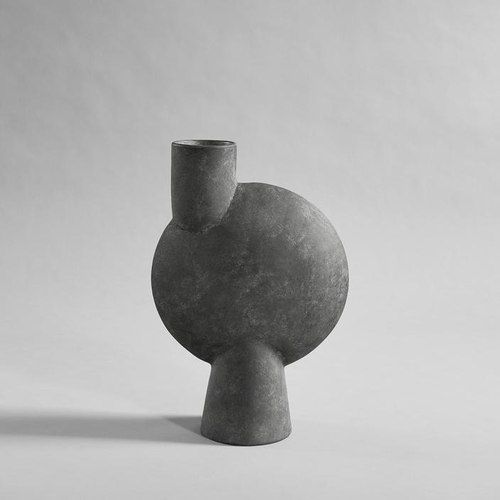 101 Sphere Vase Bubl Big - Dark Grey