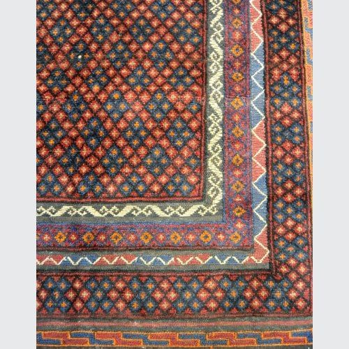 Afghan Kilim & Carpet 128x105cm