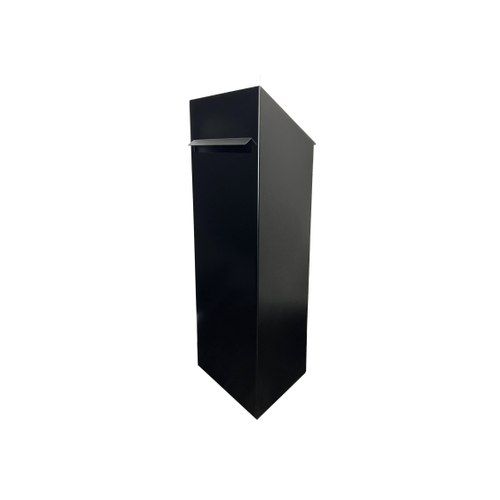 Angled Free Standing Letterbox with Parcel Drop